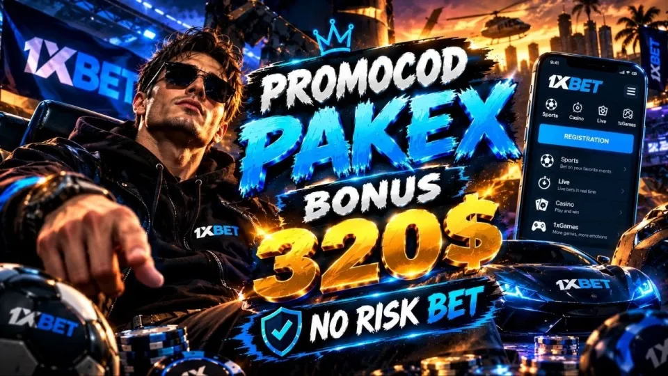How to Complete 1xBet Registration and Claim the Welcome Bonus with Promo Code PAKEX